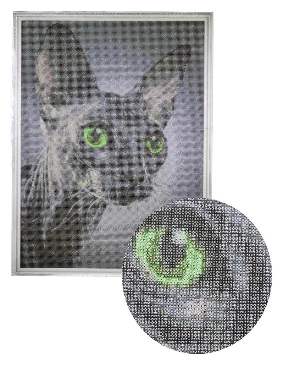 5D Diamond Painting 50x65 cm | Sphynx Cat (LMC034e) – Diamond painting | Varvikas.Shop