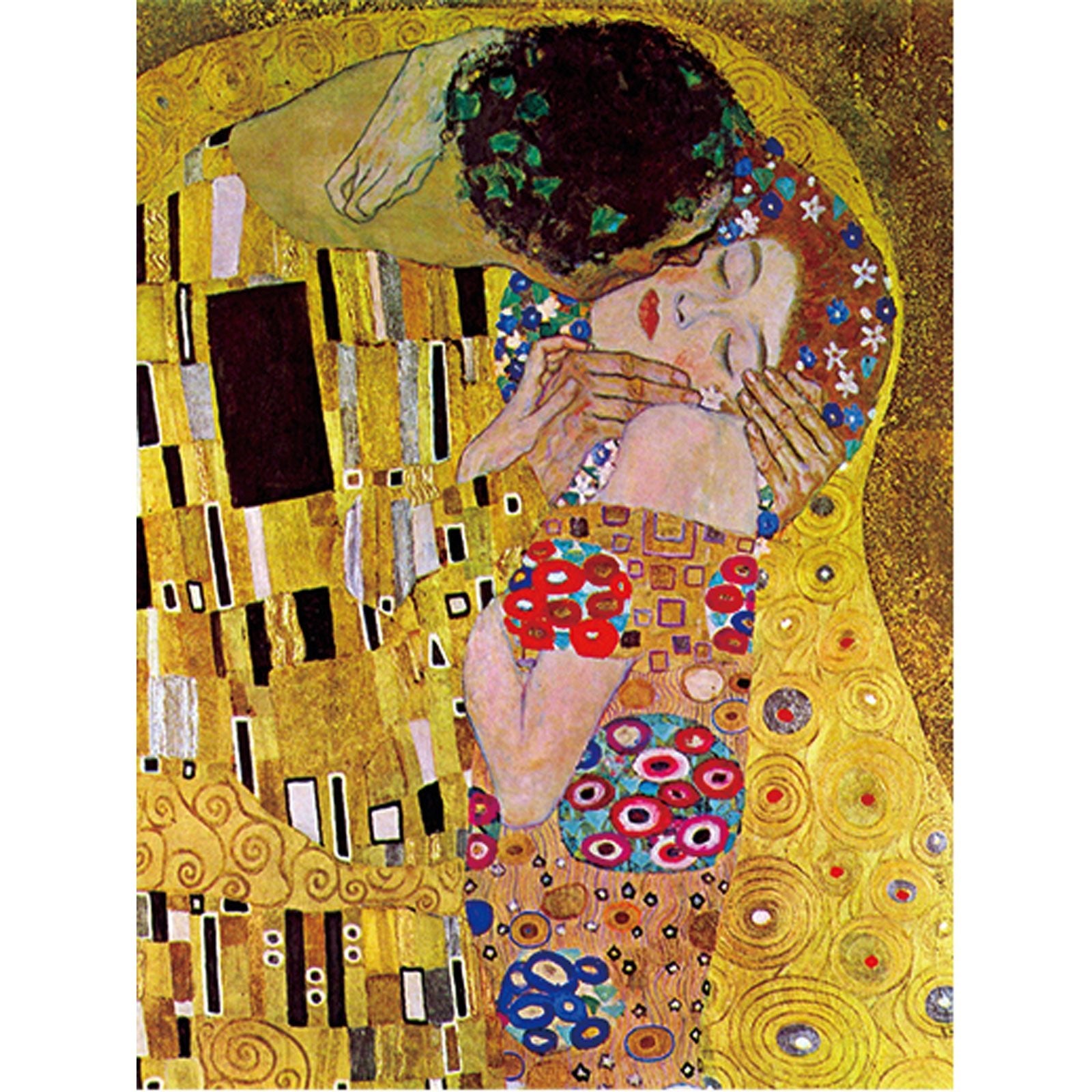 5D Diamond Painting 60x90 cm | "The Kiss" by Klimt (LZDS001e) – Diamond painting | Varvikas.Shop