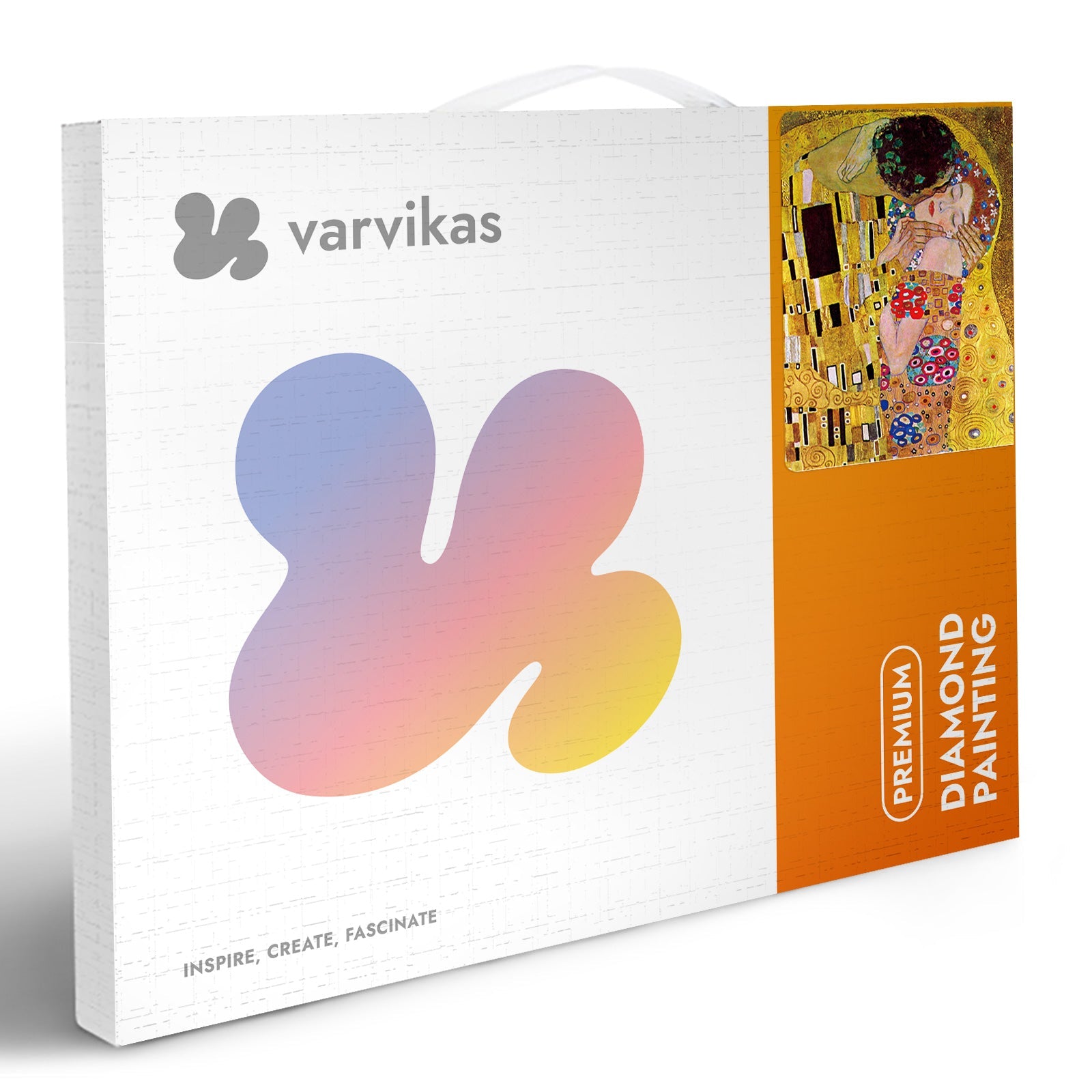 5D Diamond Painting 60x90 cm | "The Kiss" by Klimt (LZDS001e) – Diamond painting | Varvikas.Shop