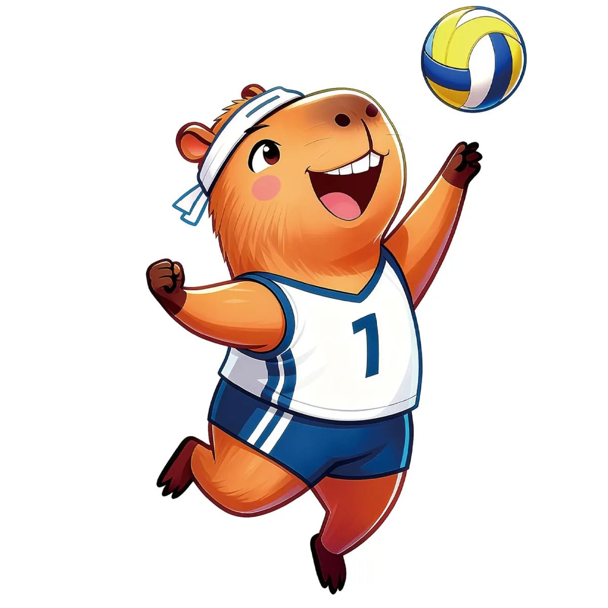 5D Diamond Painting, Capybara Sports (UB04e) – Diamond painting | Varvikas