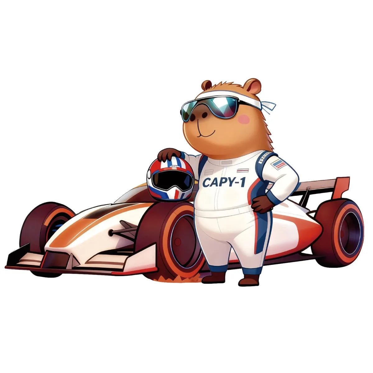5D Diamond Painting, Capybara Sports (UB04e) – Diamond painting | Varvikas