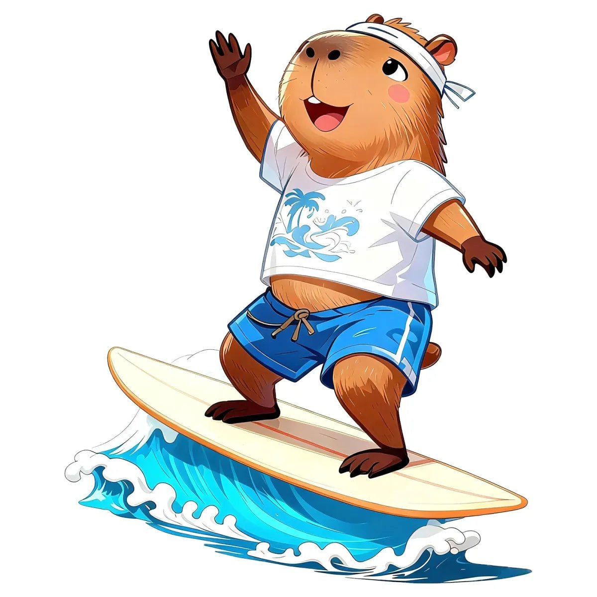 5D Diamond Painting, Capybara Sports (UB04e) – Diamond painting | Varvikas