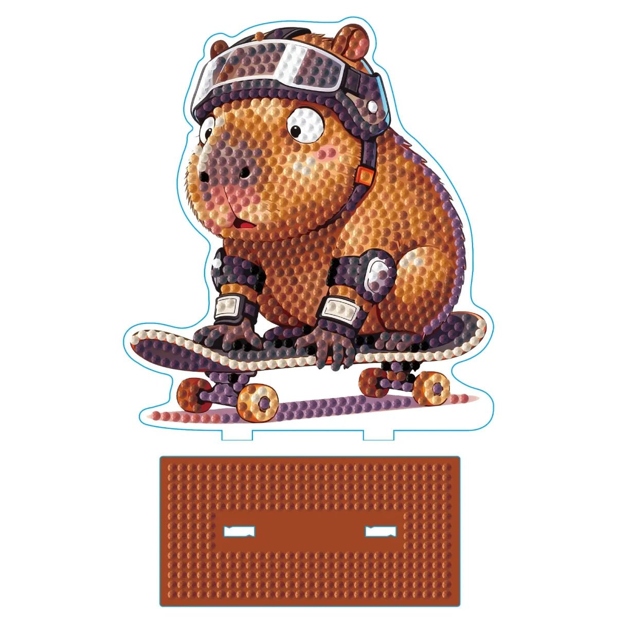 5D Diamond Painting, Capybara Sports (UB04e) – Diamond painting | Varvikas