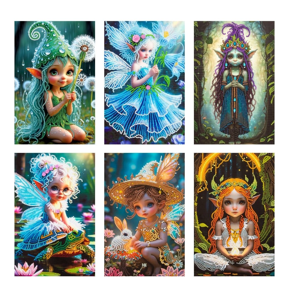 5D Diamond Painting in the Blindbox | Little Fairy (LCB01e) – Diamond painting | Varvikas.Shop