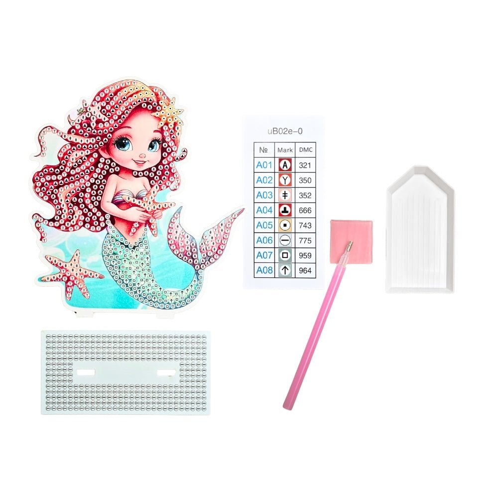 5D Diamond Painting in the Blindbox | Mermaid (UB02e) – Diamond painting | Varvikas.Shop
