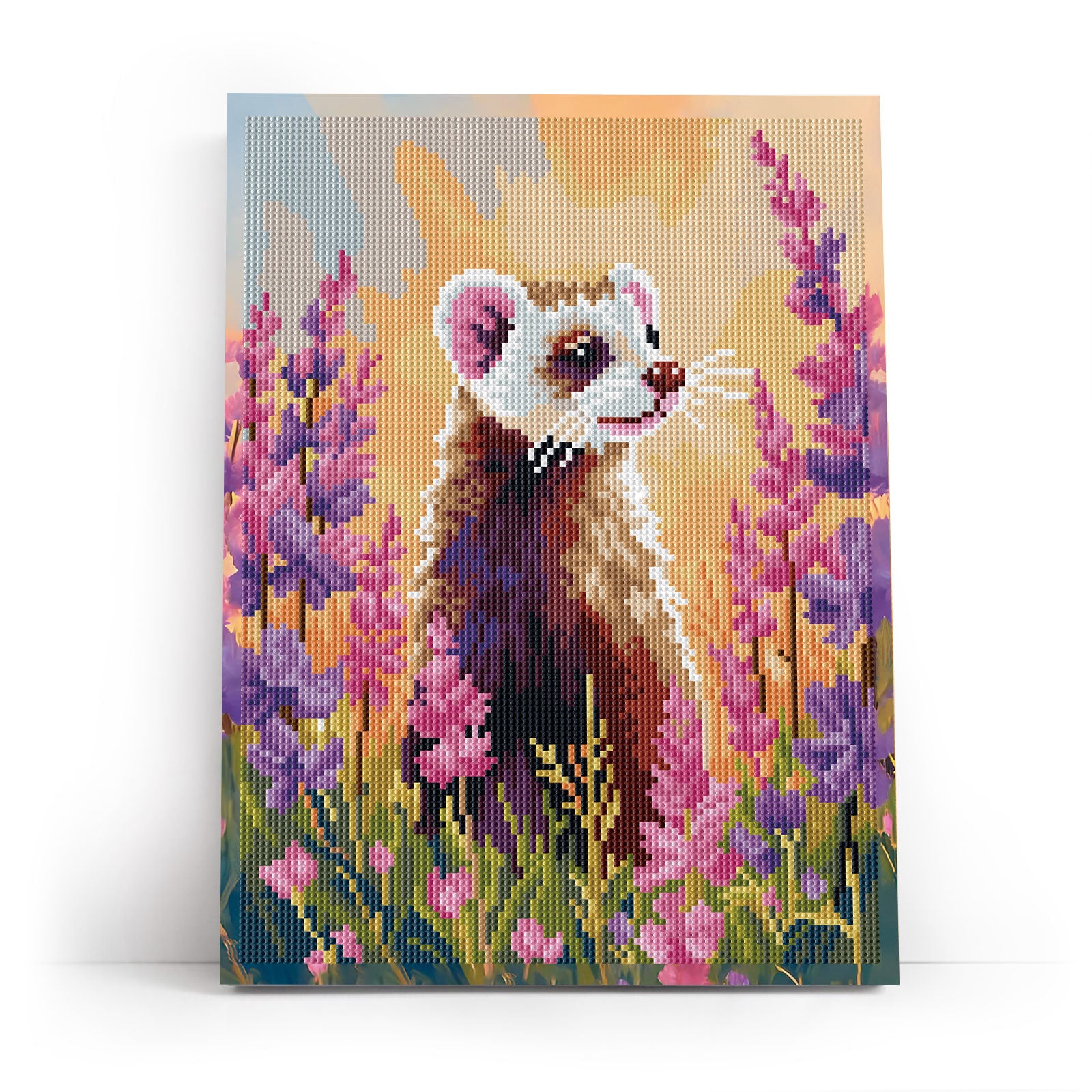 5D Diamond Painting 30×40 cm, Curious Nose (LE177e)