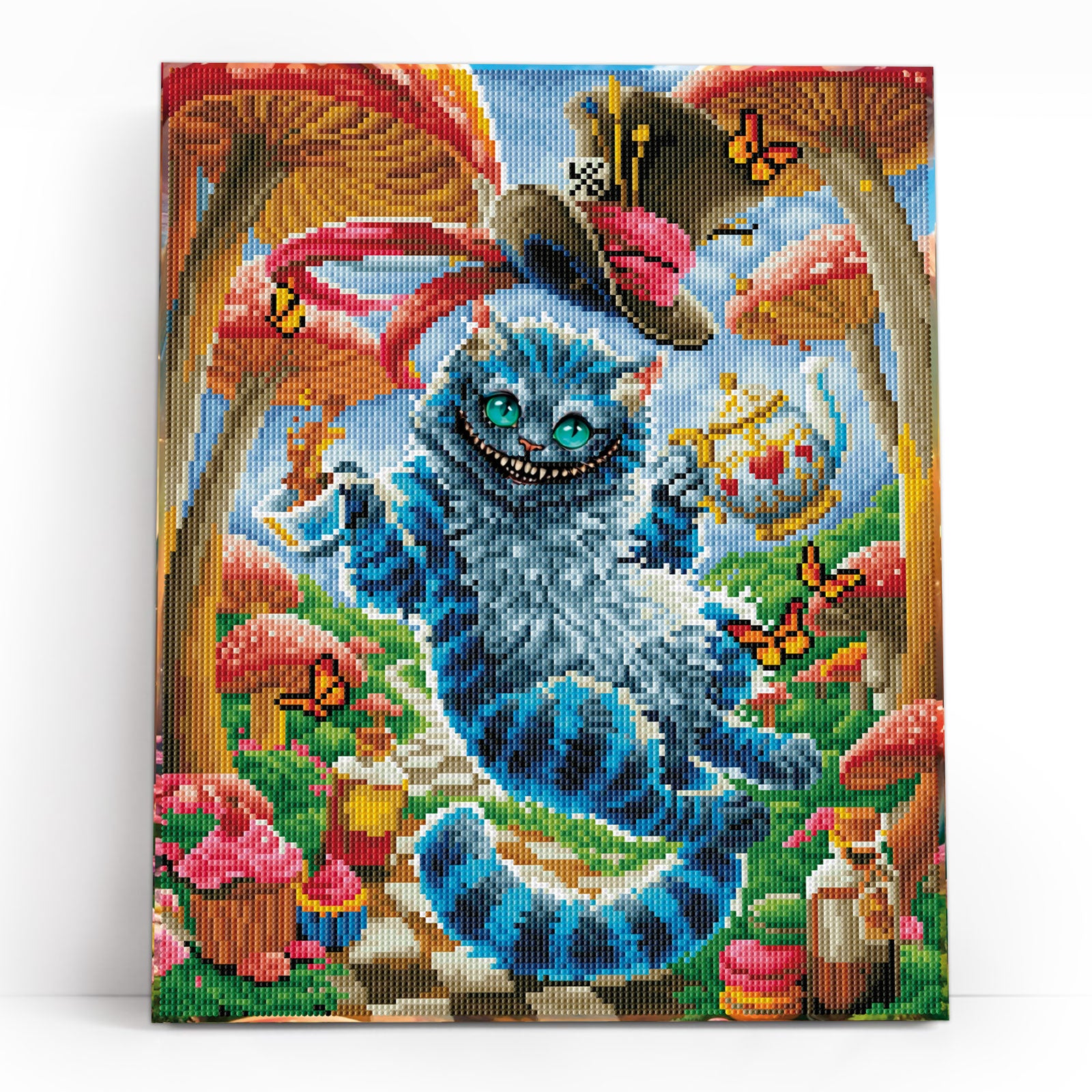 5D Diamond Painting 40×50 cm, Cheshire Cat (LG411e)