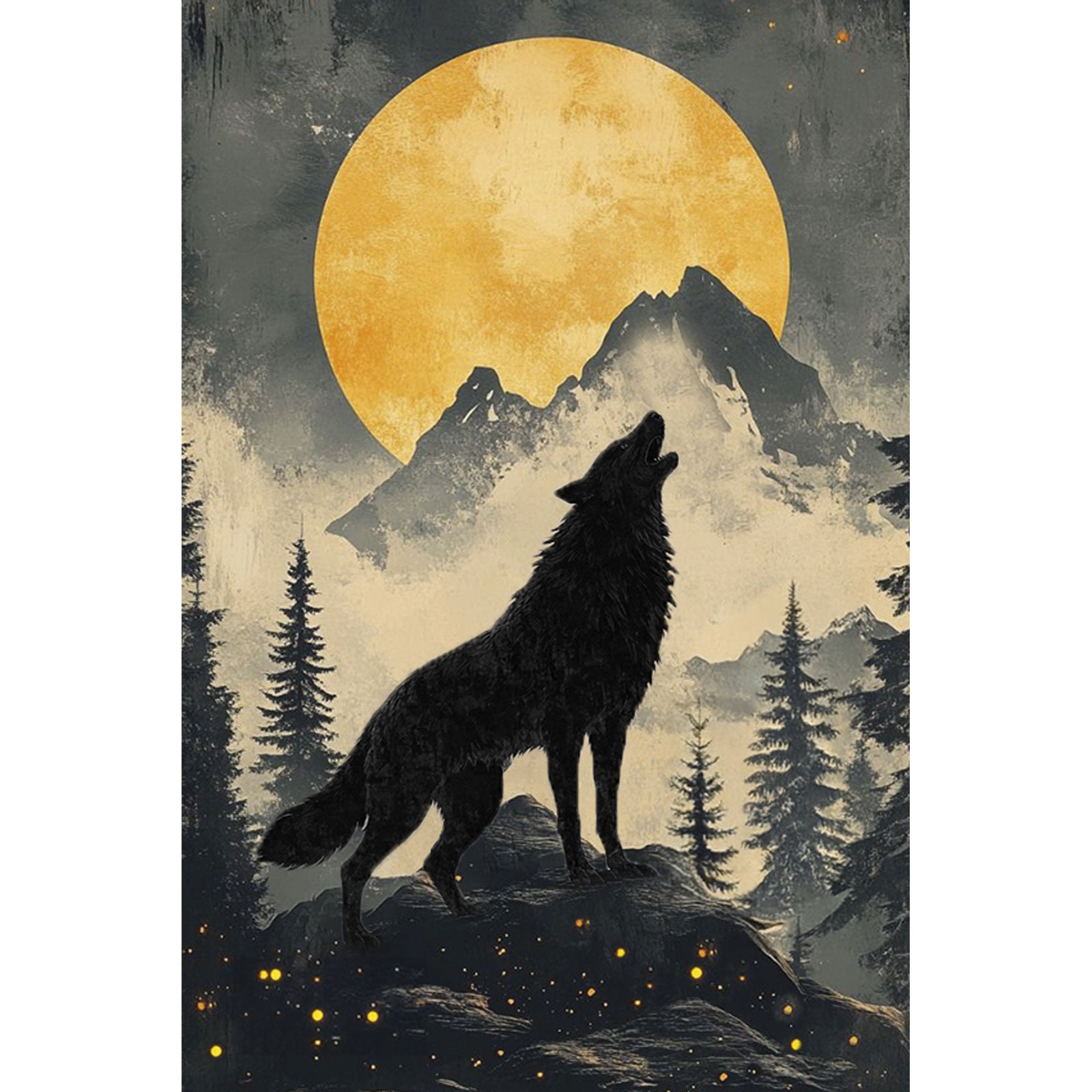Paint by Numbers 20×30 cm, Lord of the Night (MC1163e)