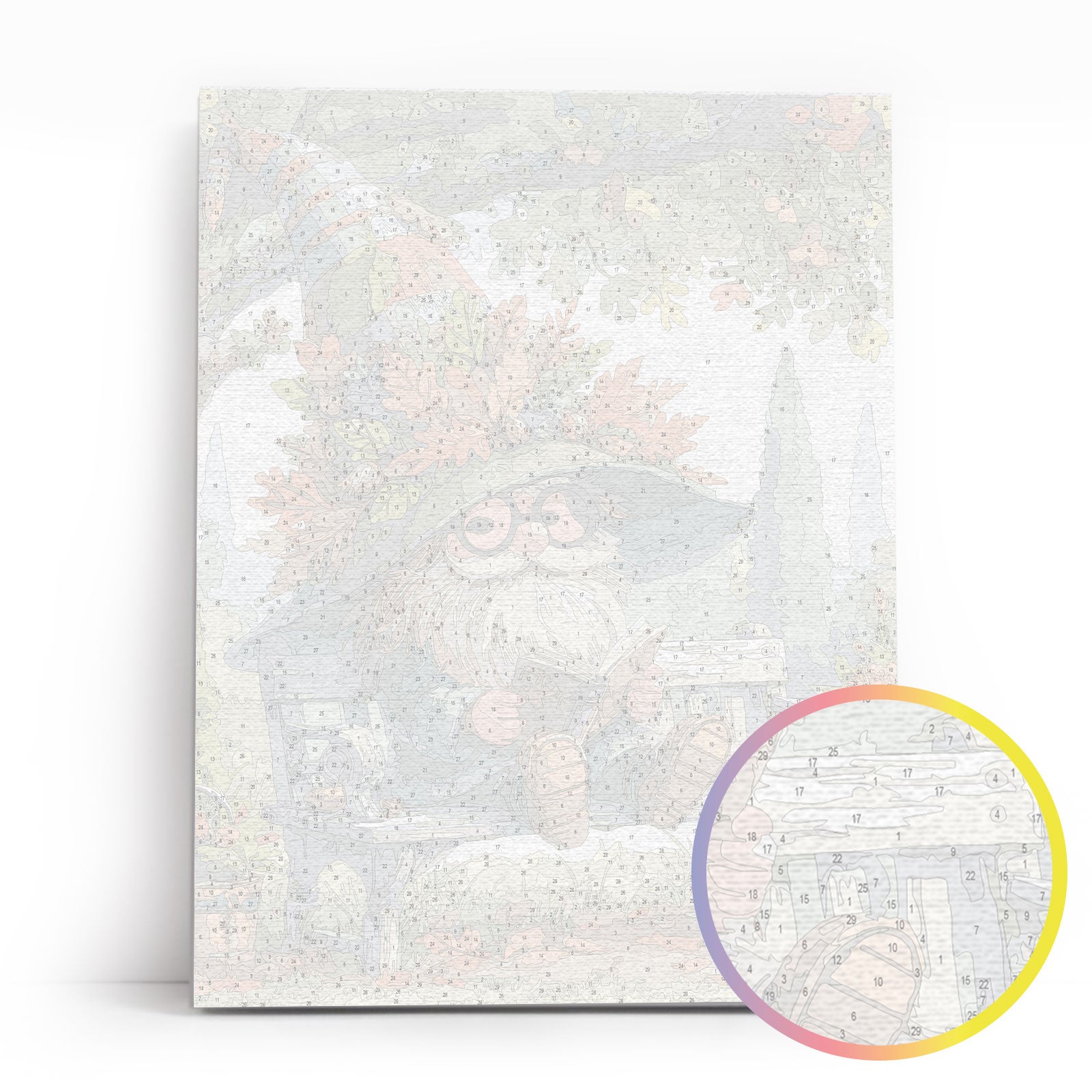 Malen nach Zahlen 30x40 cm | Waldgeschichten (ME1181e)