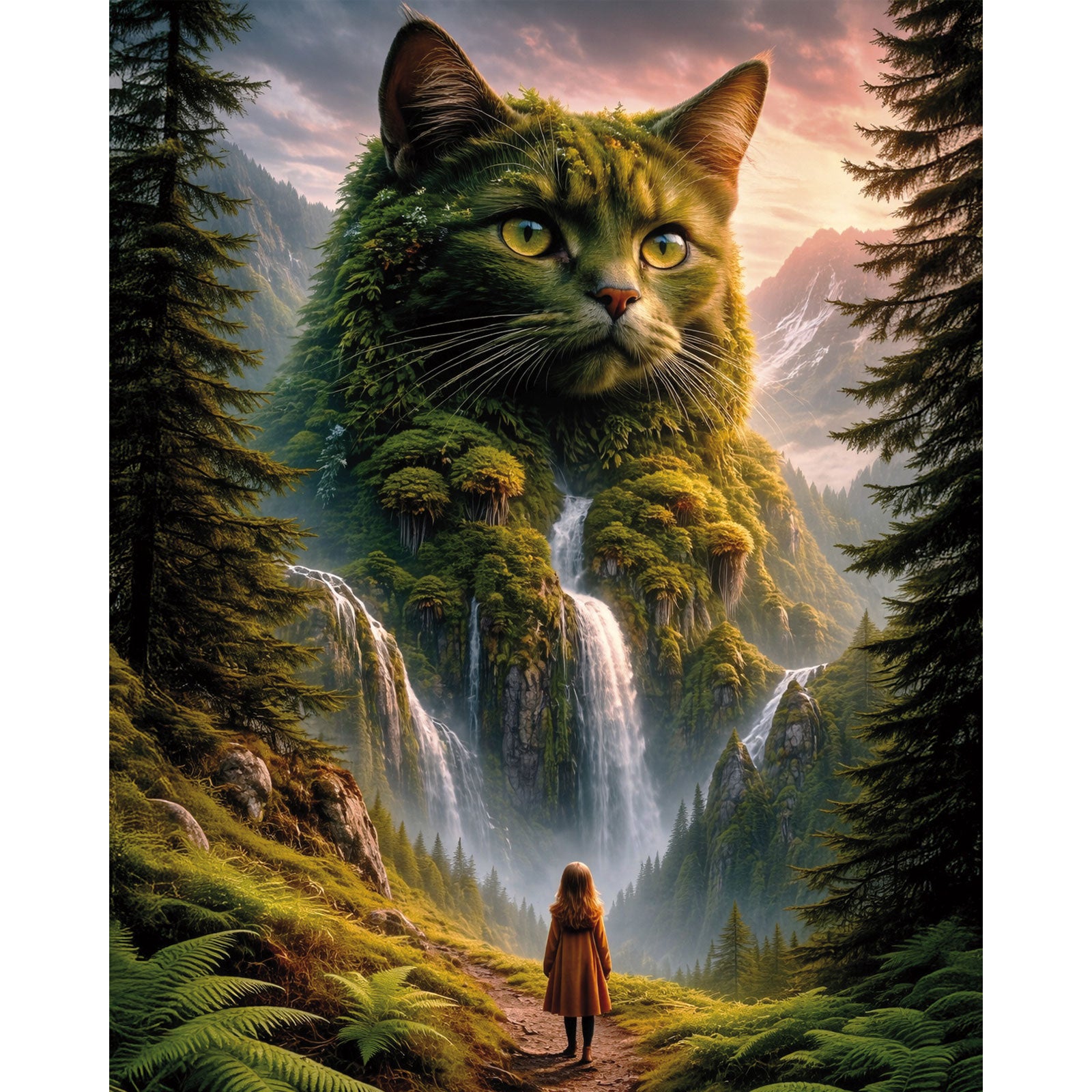 Paint by Numbers 40×50 cm, Emerald Dream (MG2545e)