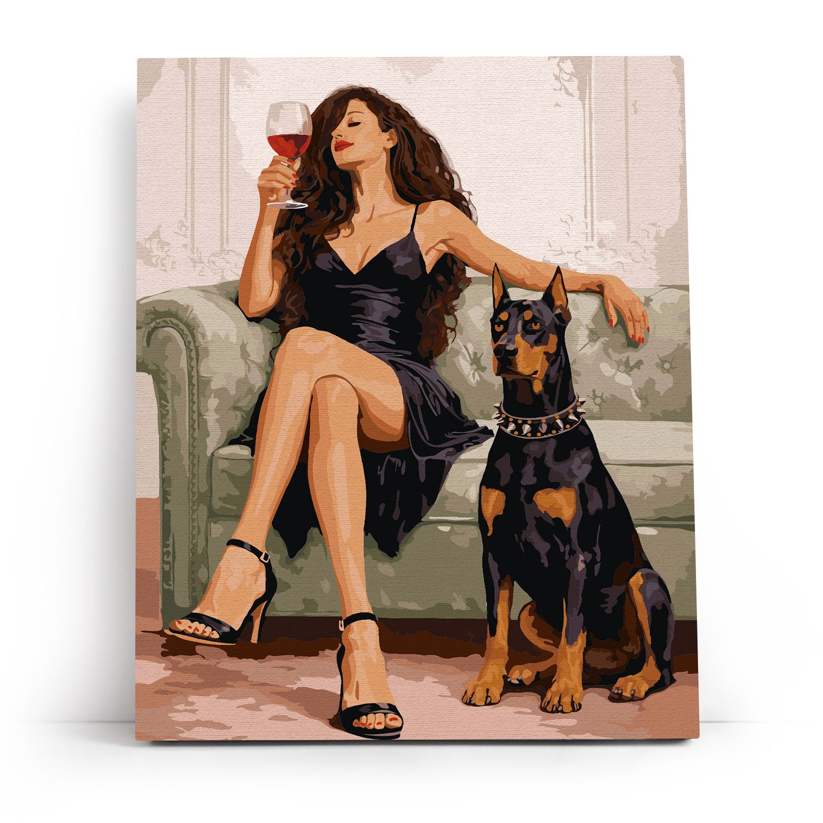 Paint by Numbers 40×50 cm, Elegance in Black (MG2547e)