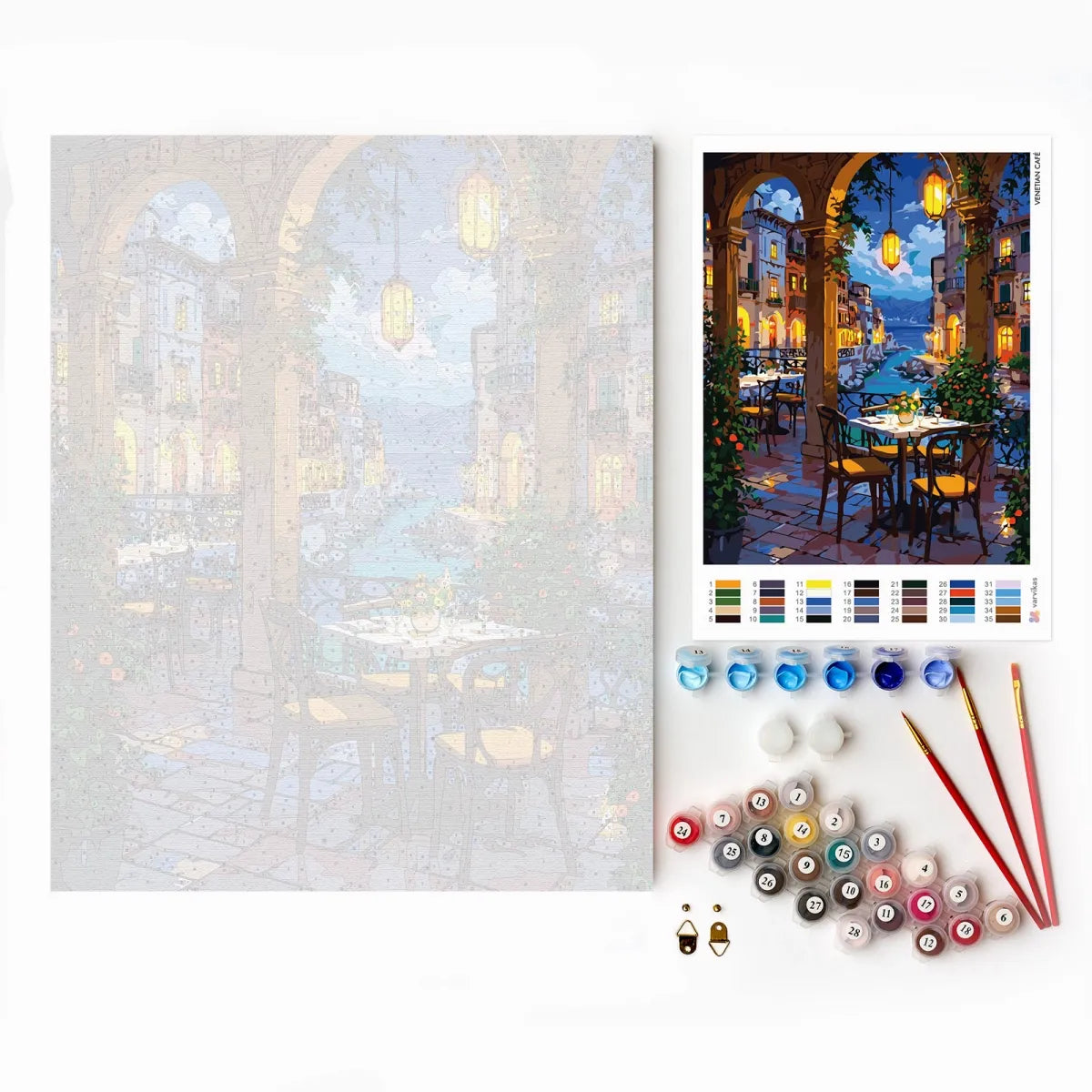 Paint by Numbers 40×50 cm, Venetian Café (MG2551e)