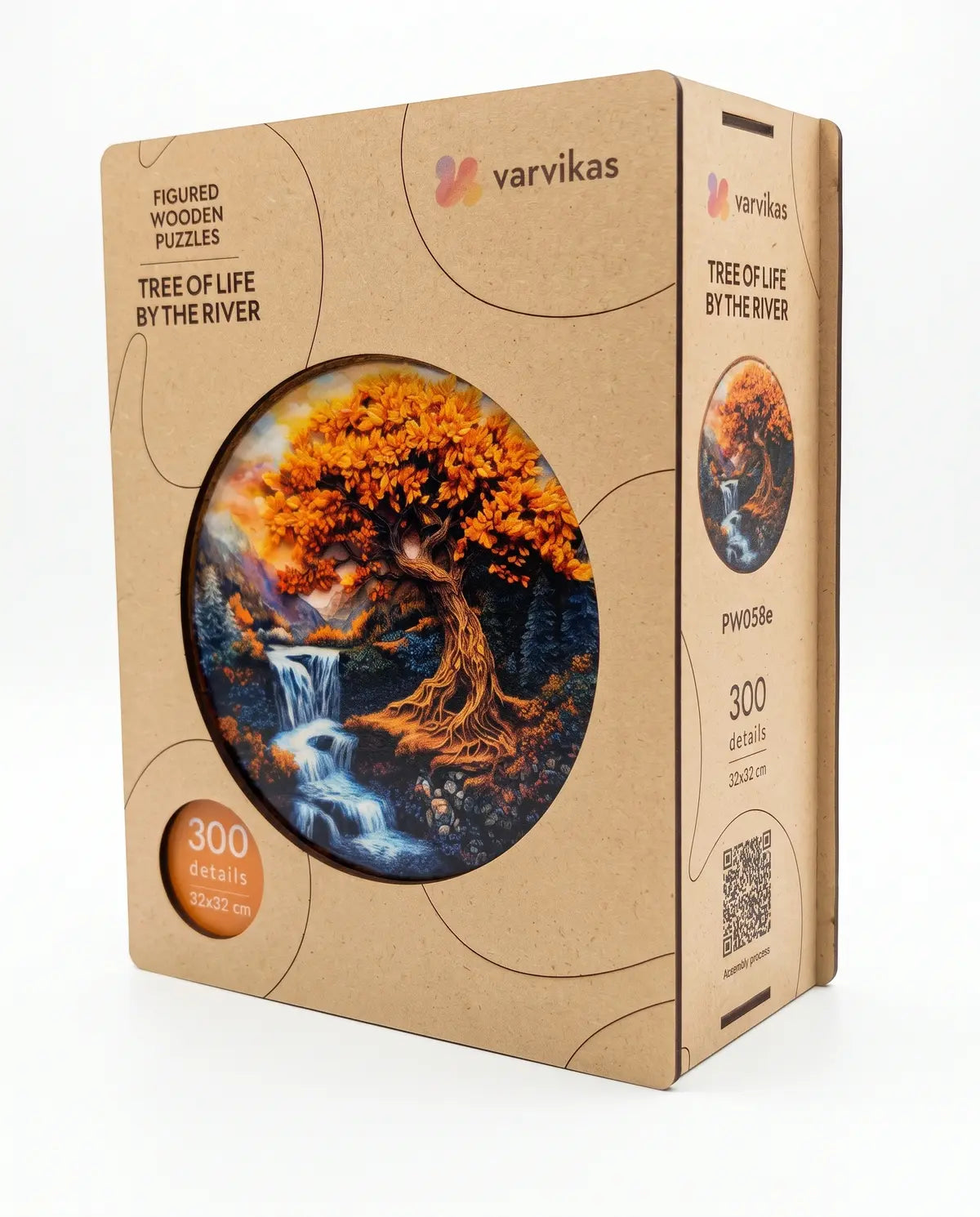 Wooden Jigsaw Puzzle 300 pcs, Tree of Life by the River (PW058e)