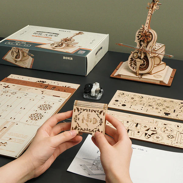 Wooden Constructor RK018e small details