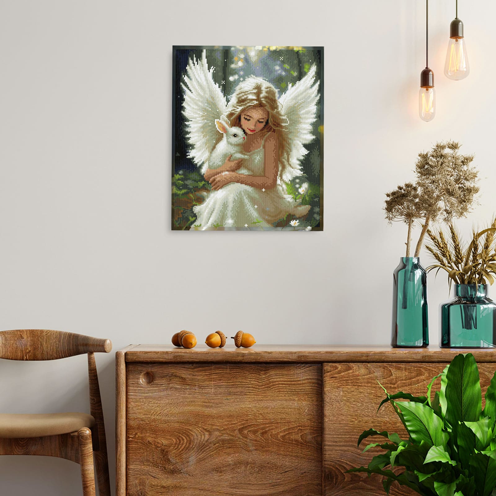 Diamond Painting - LG387e - Heavenly Friend – Diamond painting | Varvikas.Shop