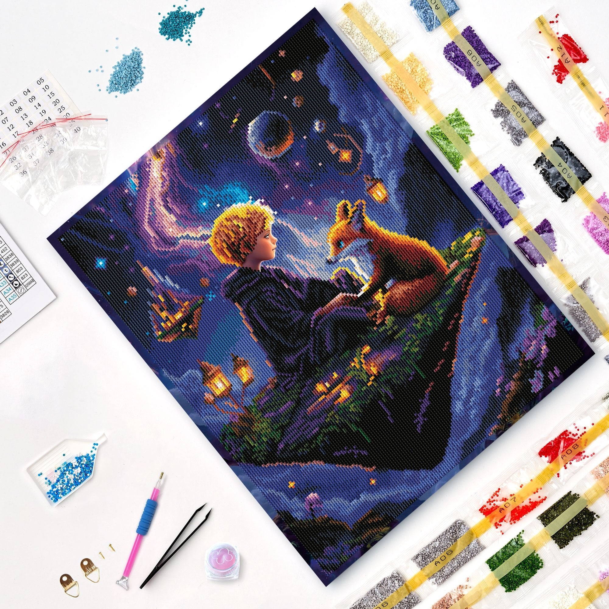 Diamond Painting - LG391e - Journey to the Stars – Diamond painting | Varvikas.Shop