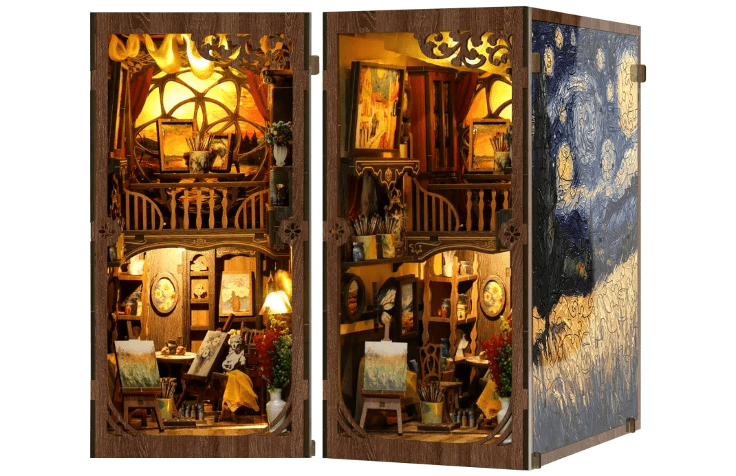 DIY Book Nook Kit (RoomBox), A World Within the Frame (BV02015) – Roombox | Varvikas