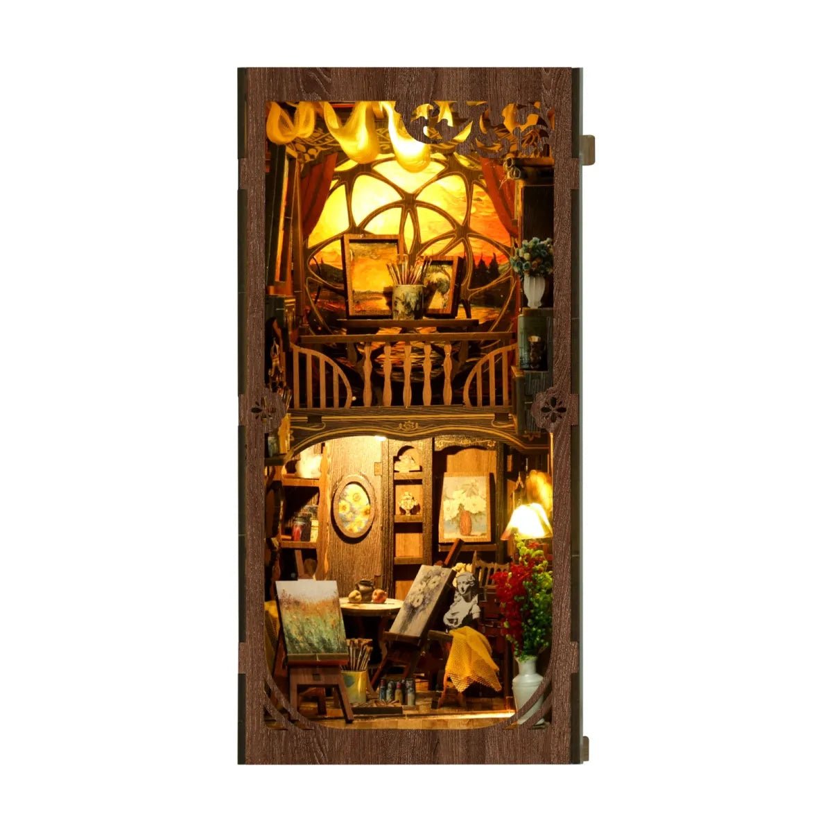 DIY Book Nook Kit (RoomBox), A World Within the Frame (BV02015) – Roombox | Varvikas