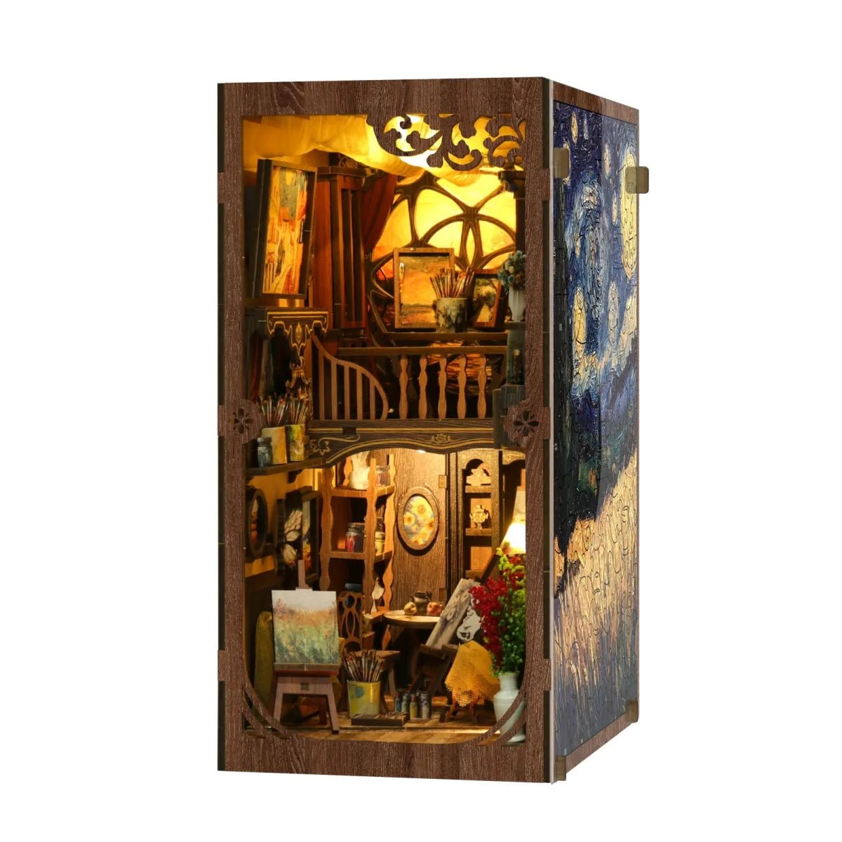 DIY Book Nook Kit (RoomBox), A World Within the Frame (BV02015) – Roombox | Varvikas