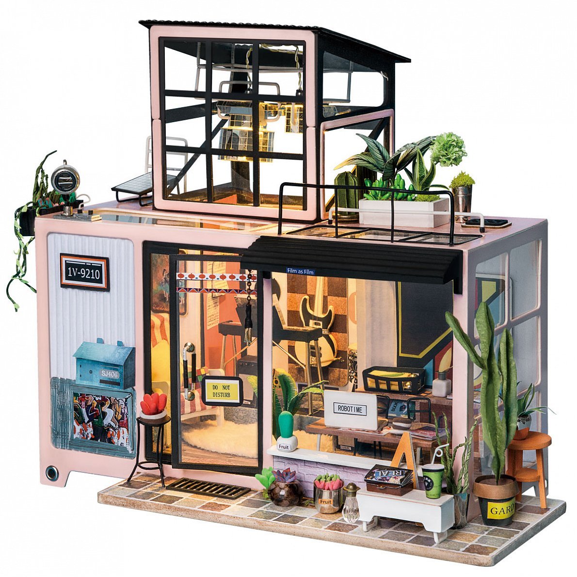 DIY Miniature House Kit (RoomBox) | Kevin's Studio (RB011e) – Roombox | Varvikas.Shop
