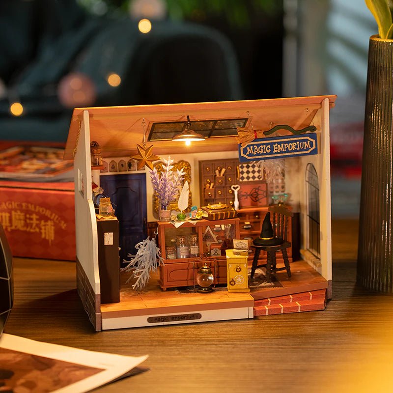 DIY Miniature House Kit (RoomBox) | Kiki's Magic Emporium (RB016e) – Roombox | Varvikas.Shop
