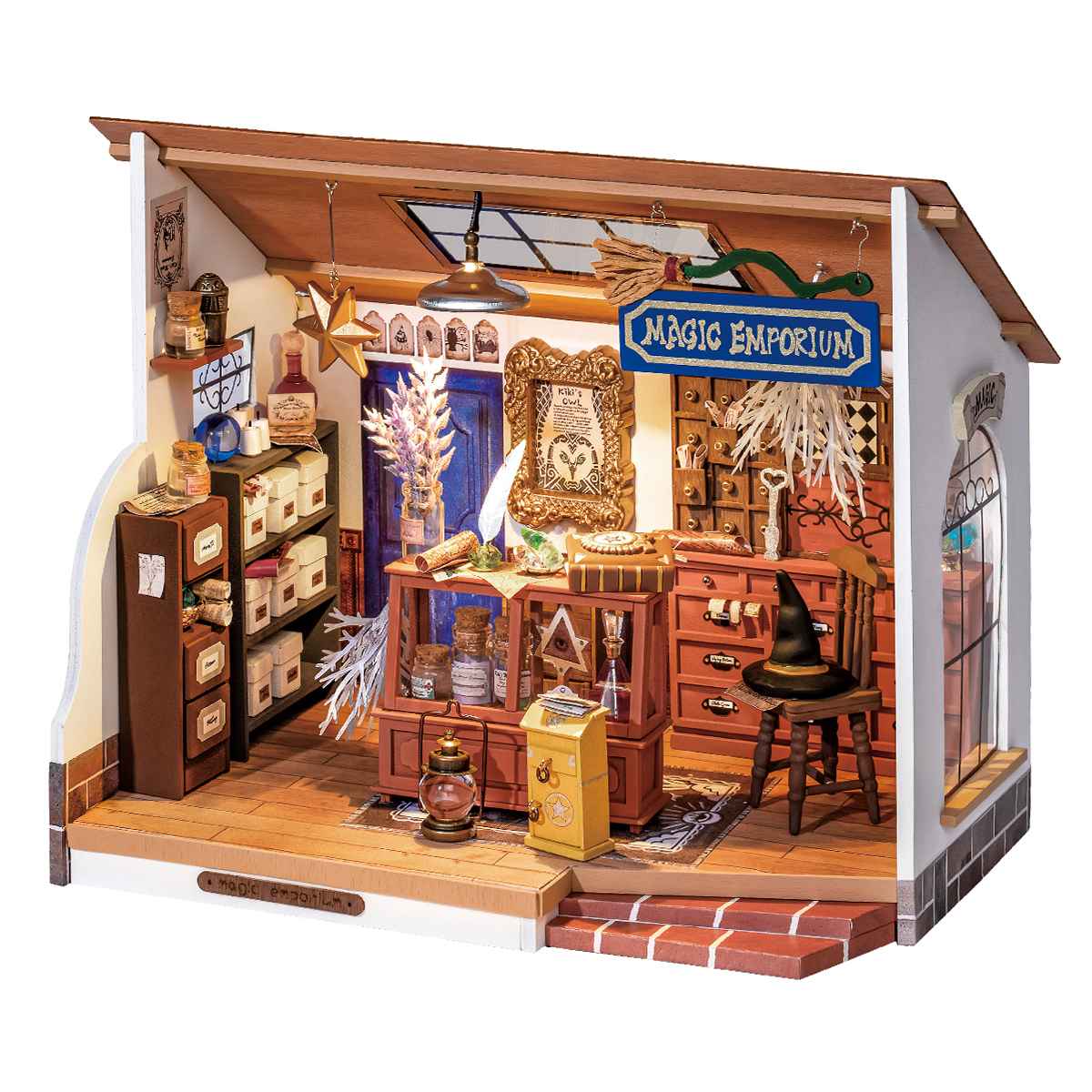 DIY Miniature House Kit (RoomBox) | Kiki's Magic Emporium (RB016e) – Roombox | Varvikas.Shop
