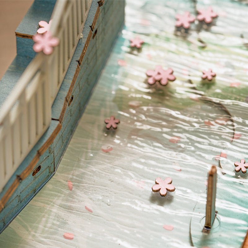 DIY Miniature House Kit (RoomBox) | Sakura Densya (RDS009e) – Roombox | Varvikas.Shop