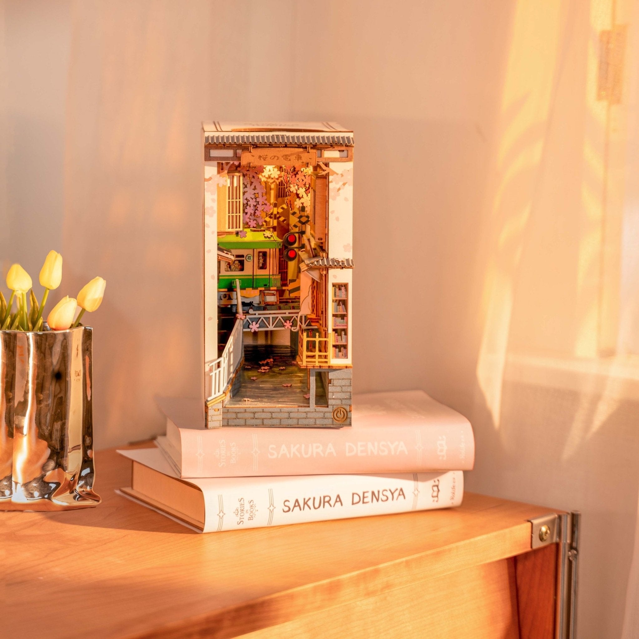 DIY Miniature House Kit (RoomBox) | Sakura Densya (RDS009e) – Roombox | Varvikas.Shop