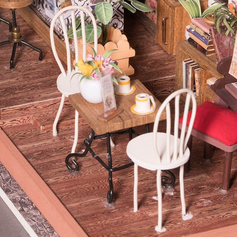 DIY Miniature House Kit (RoomBox) | Simon's Coffee (RB008e) – Roombox | Varvikas.Shop