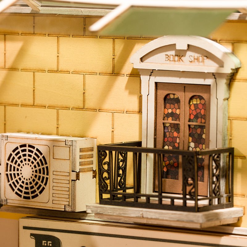 DIY Miniature House Kit (RoomBox) | Sunshine Town (RDS007e) – Roombox | Varvikas.Shop