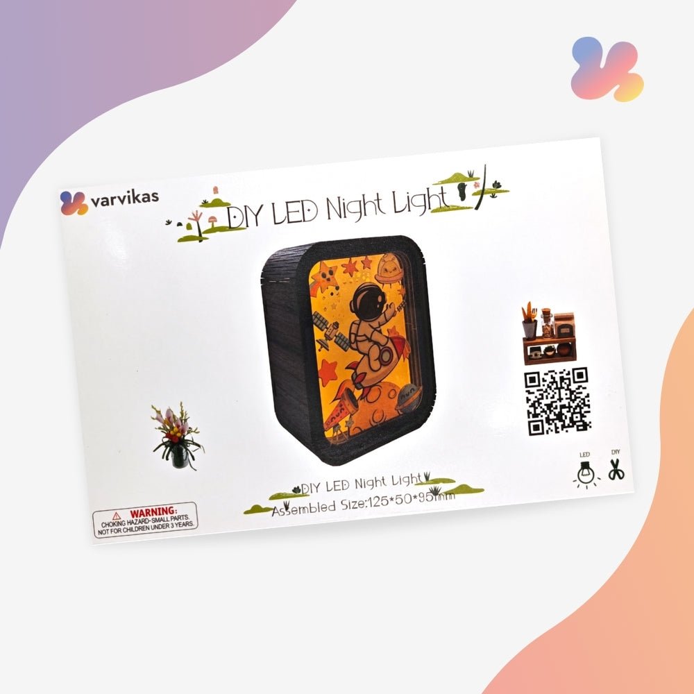 OC001e - Rocket Night – Wooden constructors | Varvikas.Shop