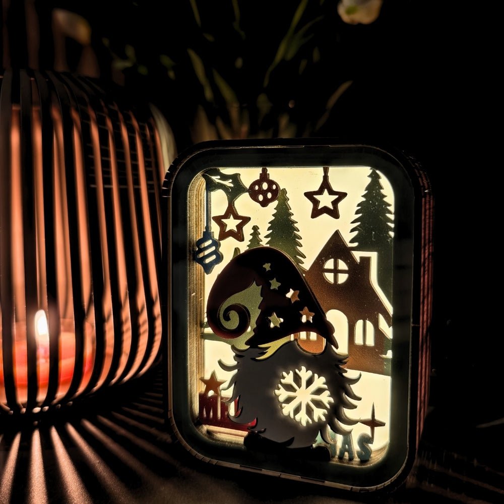 OC005e - Xmas Gnome – Wooden constructors | Varvikas.Shop