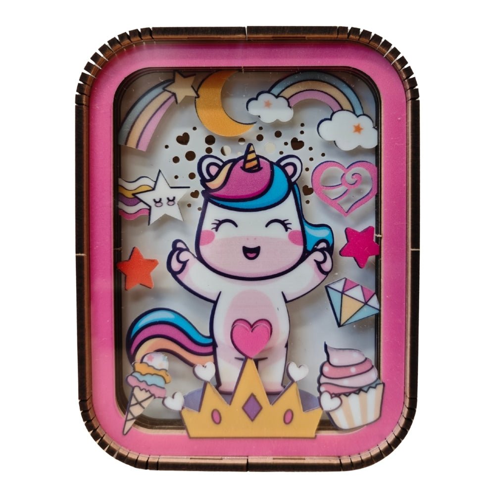 OC009e - Dream Unicorn – Wooden constructors | Varvikas.Shop