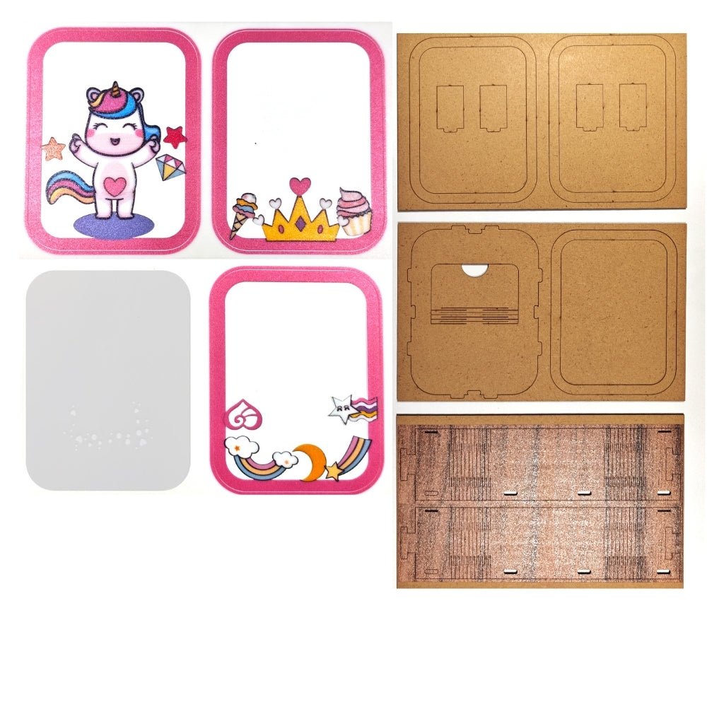 OC009e - Dream Unicorn – Wooden constructors | Varvikas.Shop