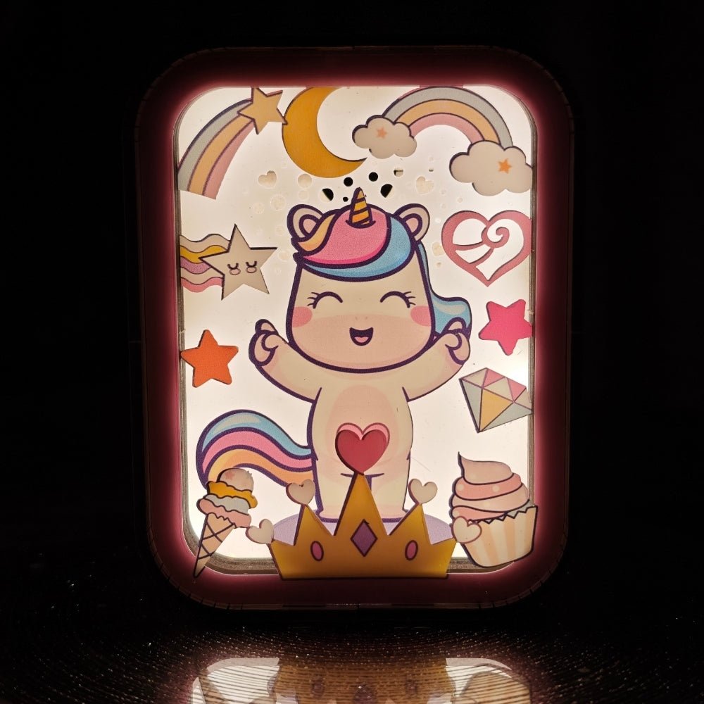 OC009e - Dream Unicorn – Wooden constructors | Varvikas.Shop