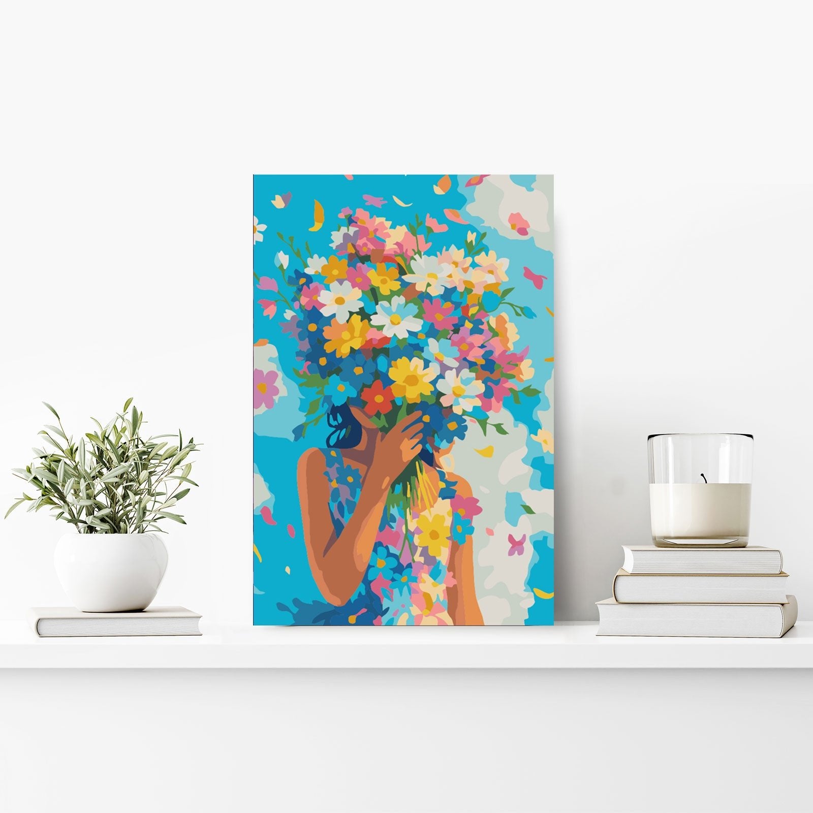 Paint by Numbers 20×30 cm, Fragrance of Tenderness (MC1160e) – Painting by numbers | Varvikas.Shop