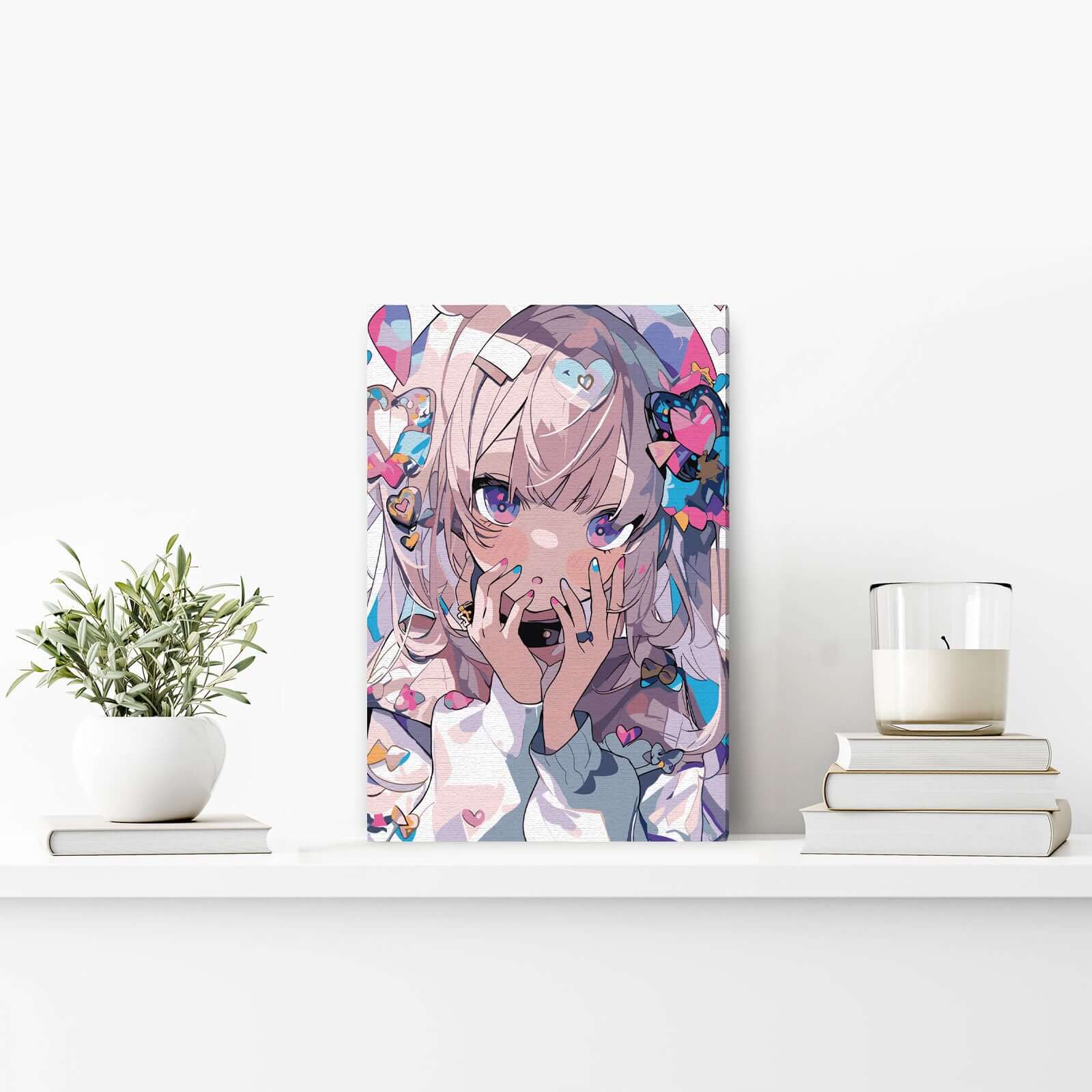 Paint by Numbers 20x30 cm | Anime girl (MC1145e) – Painting by numbers | Varvikas.Shop