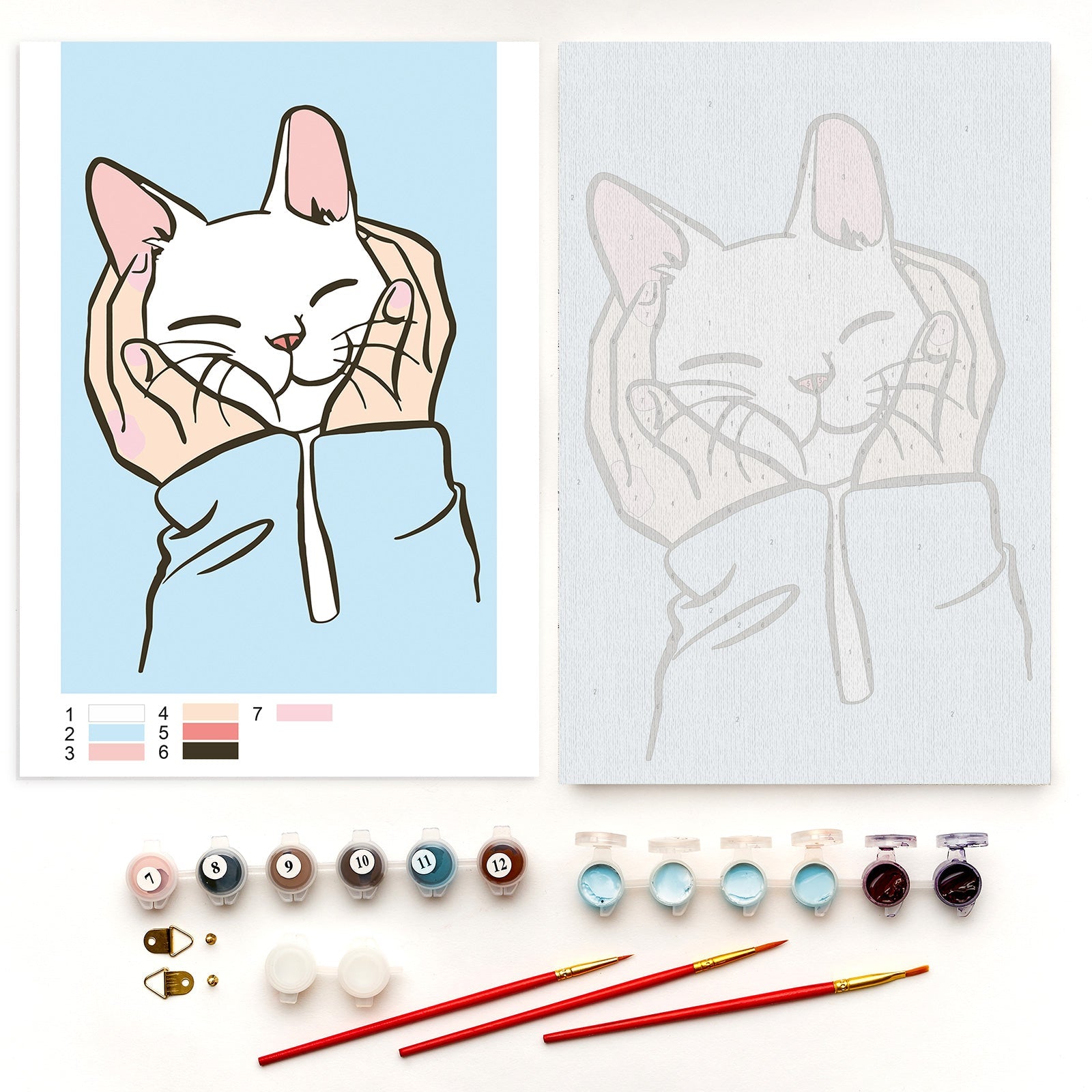 Paint by Numbers 20x30 cm | Bundle of joy (MC1139e) – Painting by numbers | Varvikas.Shop