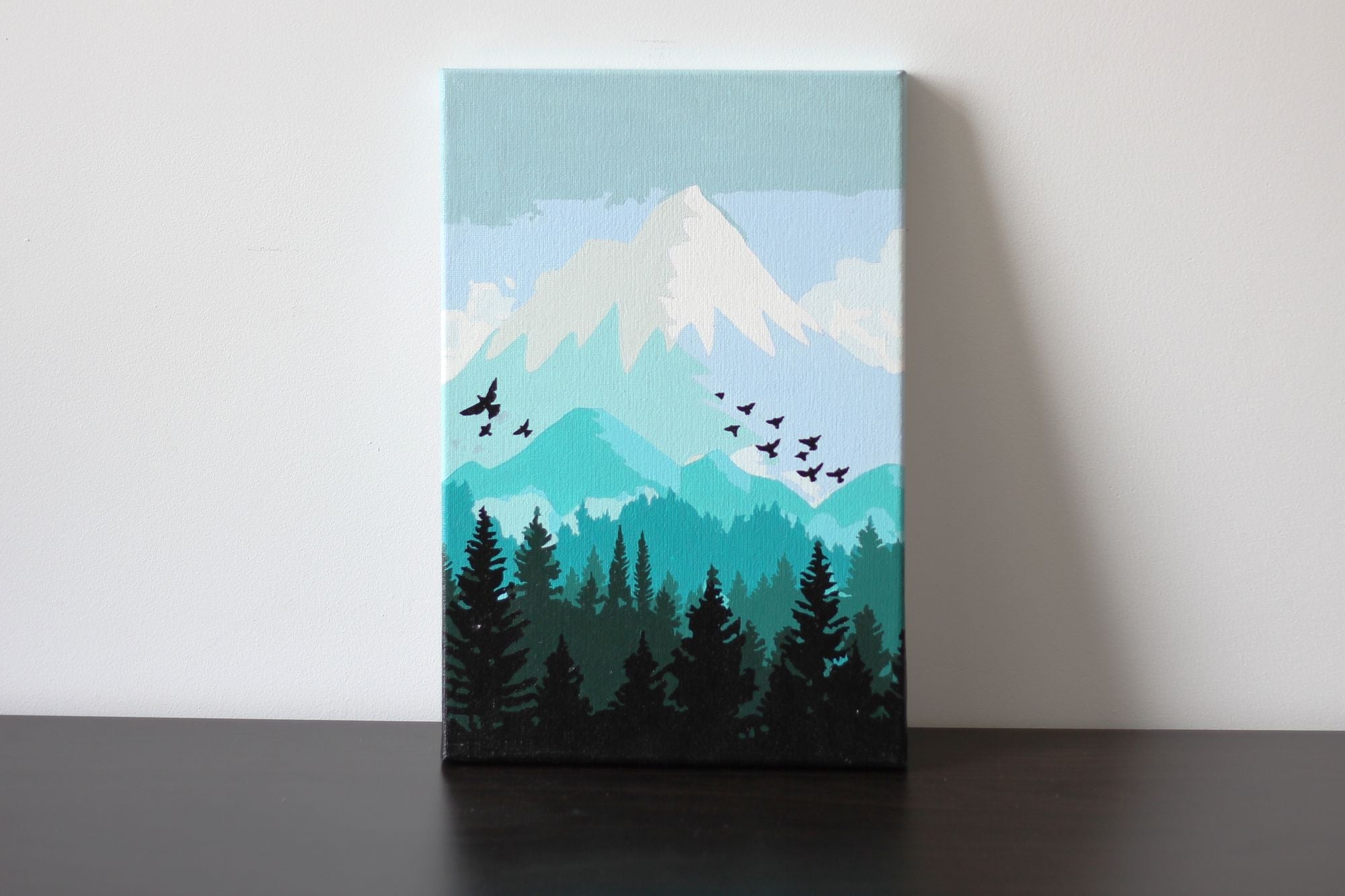 Paint by Numbers 20x30 cm | Conquering Everest (MC1129e) – Painting by numbers | Varvikas.Shop