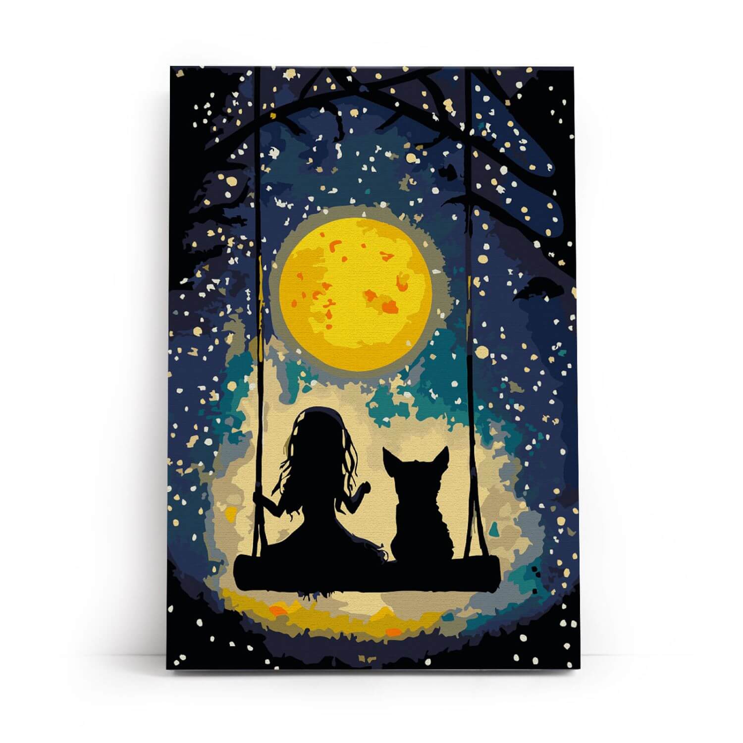 Paint by Numbers 20x30 cm | Dreams Beneath the Moon (MC1154e) – Painting by numbers | Varvikas.Shop
