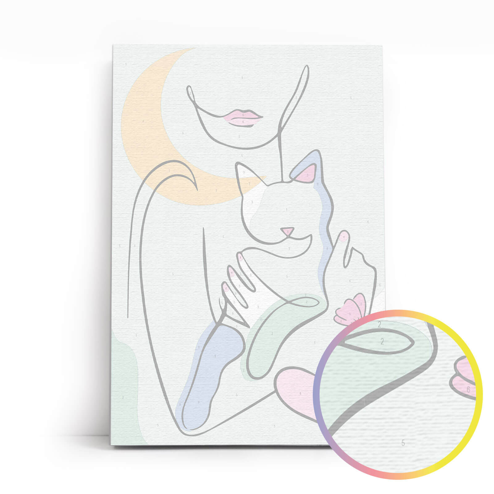 Paint by Numbers 20x30 cm | Embrace (MC1138e) – Painting by numbers | Varvikas.Shop