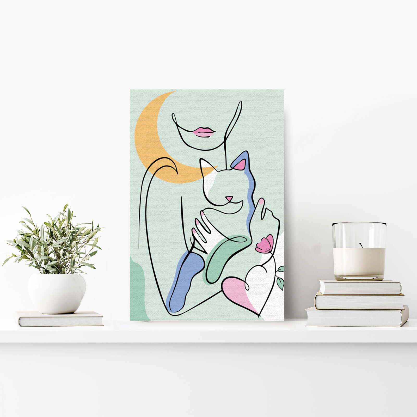 Paint by Numbers 20x30 cm | Embrace (MC1138e) – Painting by numbers | Varvikas.Shop