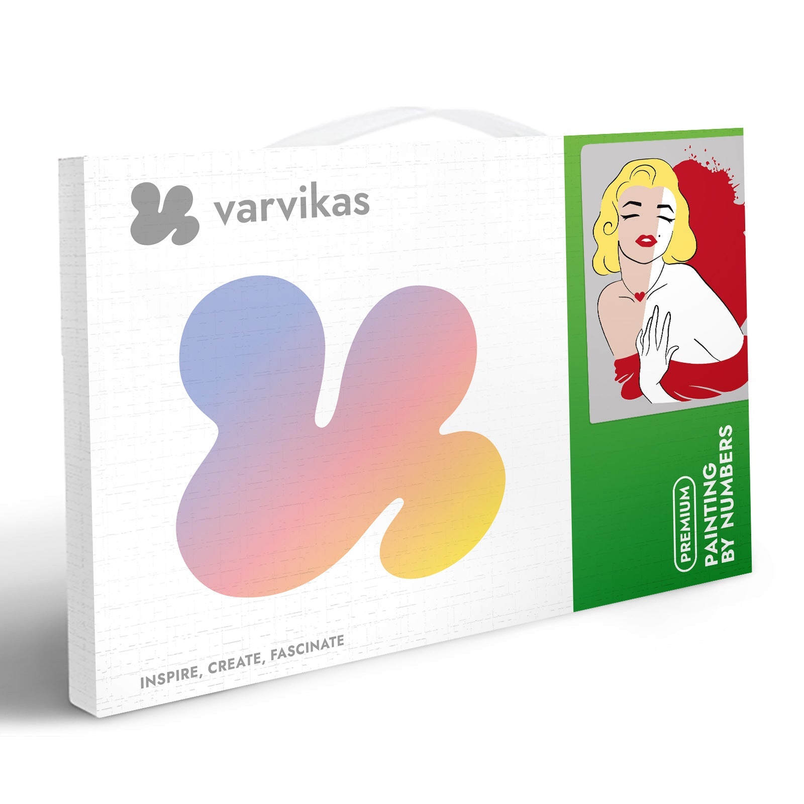 Paint by Numbers 20x30 cm | Hollywood diva (MC1141e) – Painting by numbers | Varvikas.Shop