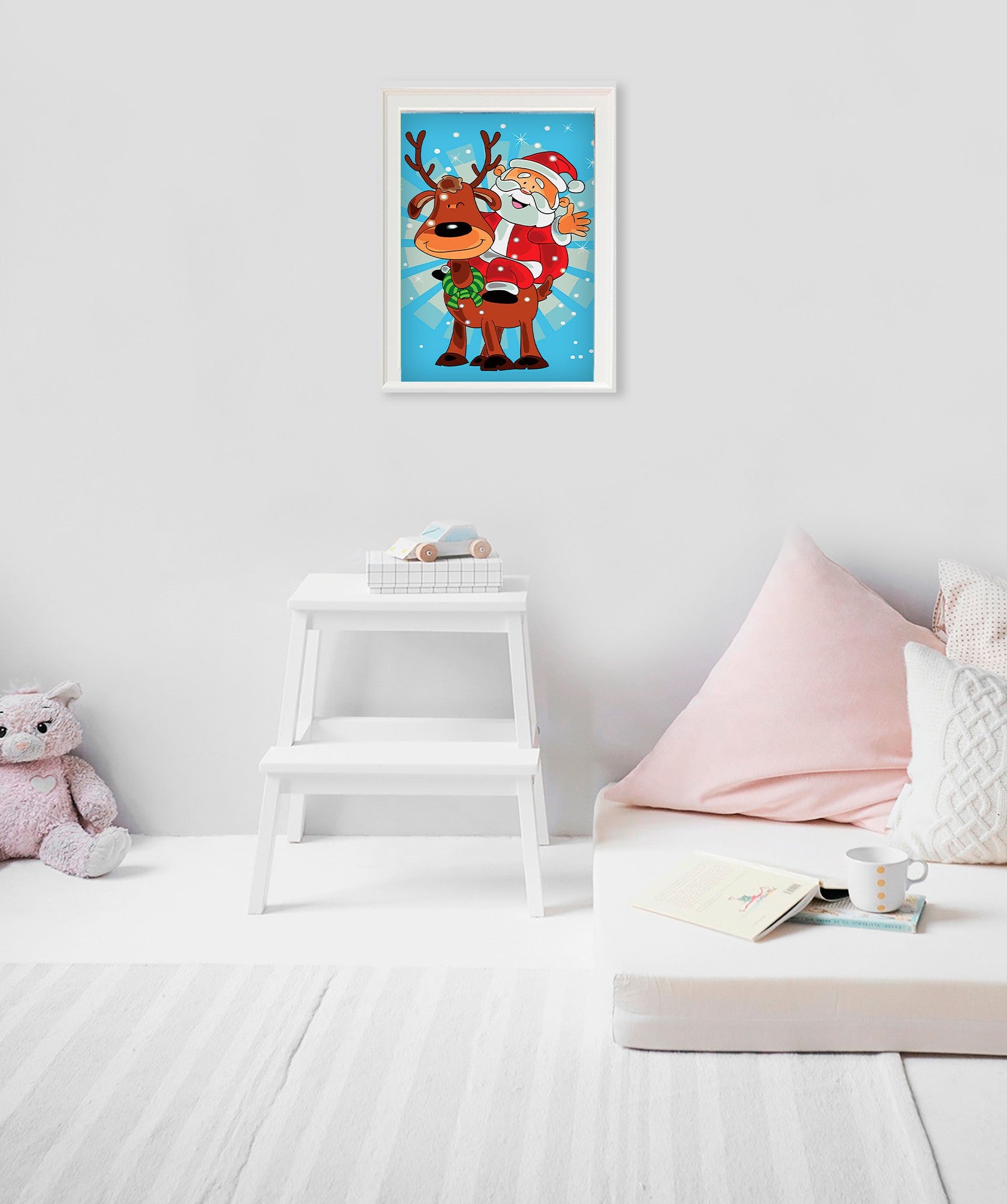 Paint by Numbers 20x30 cm | Merry Christmas (MC1087e) – Painting by numbers | Varvikas.Shop