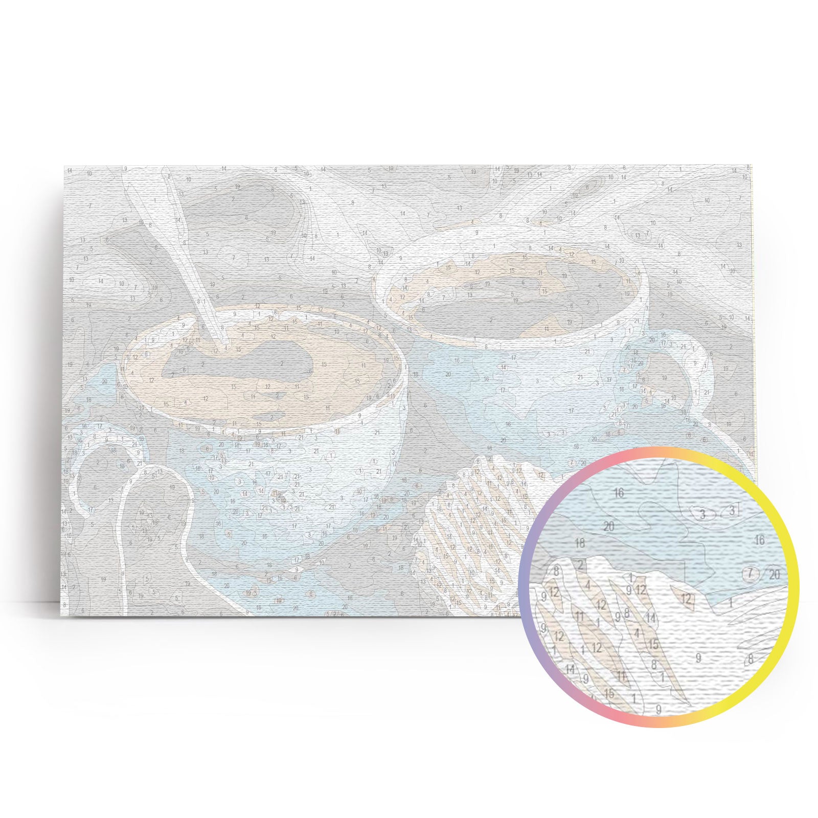 Paint by Numbers 20x30 cm | Morning harmony (MC1122e) – Painting by numbers | Varvikas.Shop