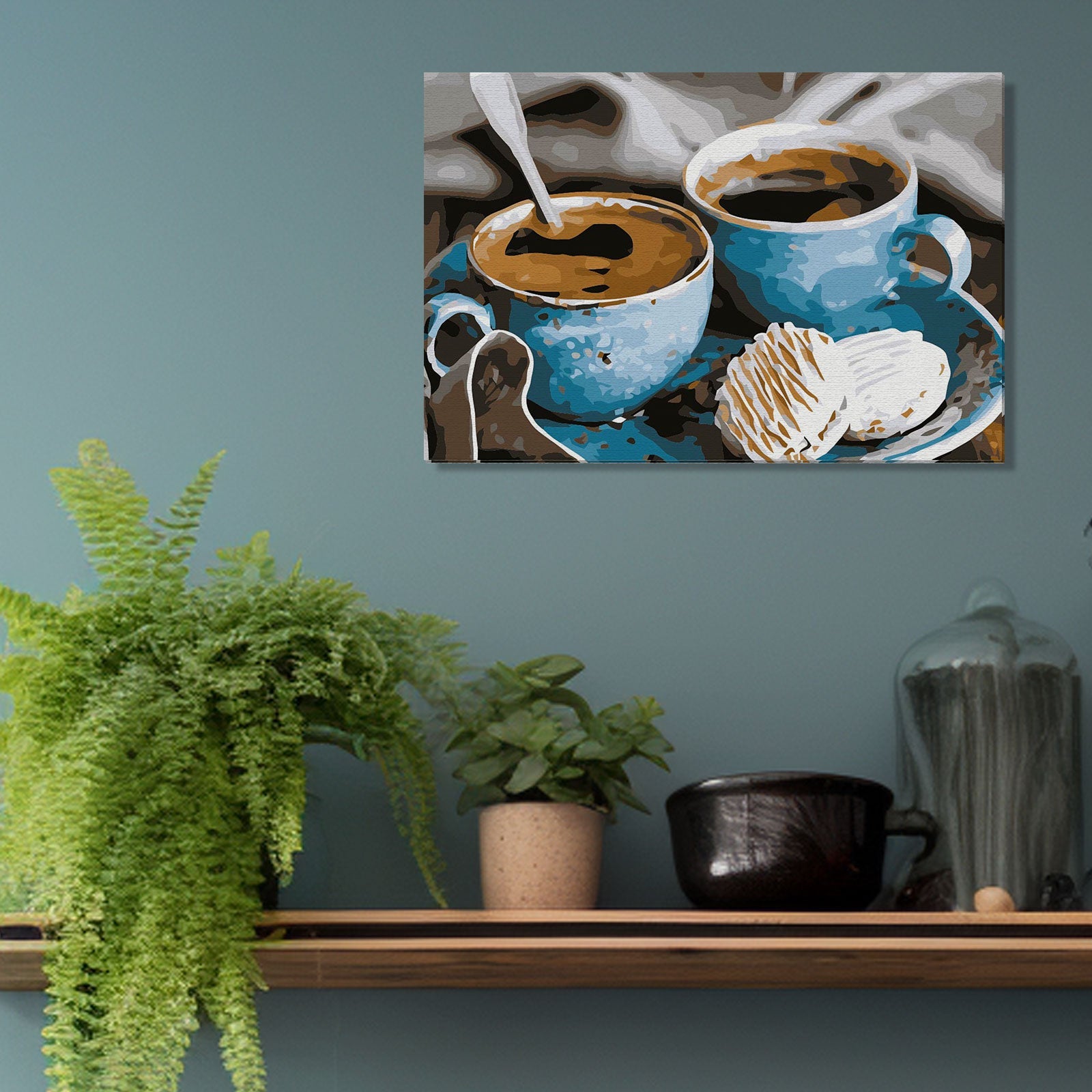 Paint by Numbers 20x30 cm | Morning harmony (MC1122e) – Painting by numbers | Varvikas.Shop