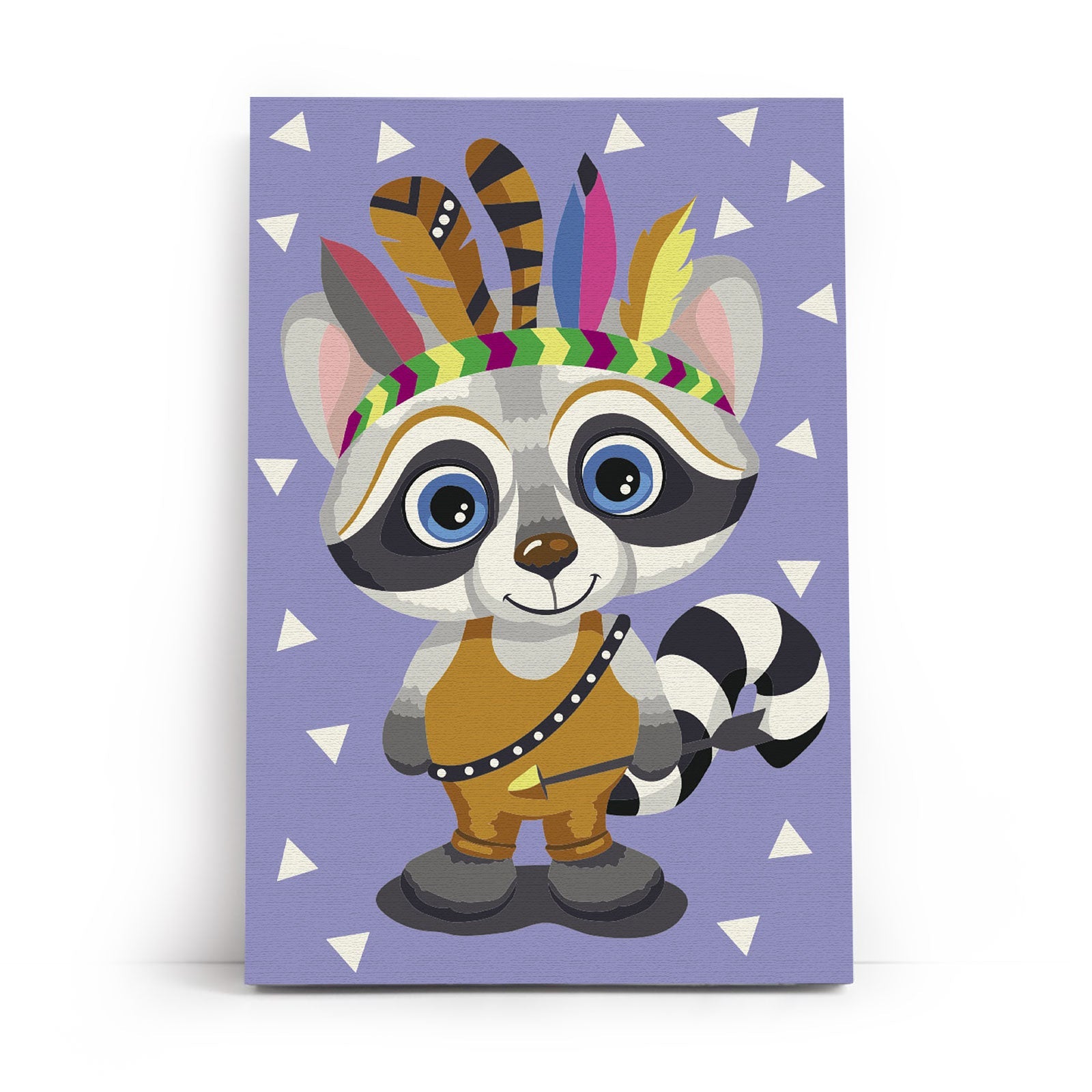 Paint by Numbers 20x30 cm | The Indian (MC1100e) – Painting by numbers | Varvikas.Shop