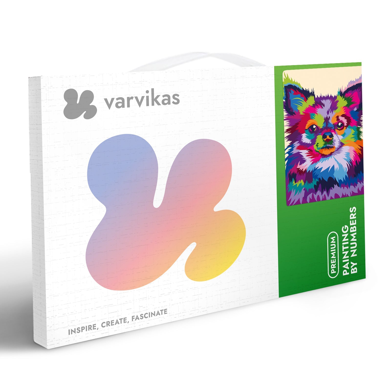 Paint by Numbers 20x30 cm | Through the eyes of a chihuahua (MC1115e) – Painting by numbers | Varvikas.Shop