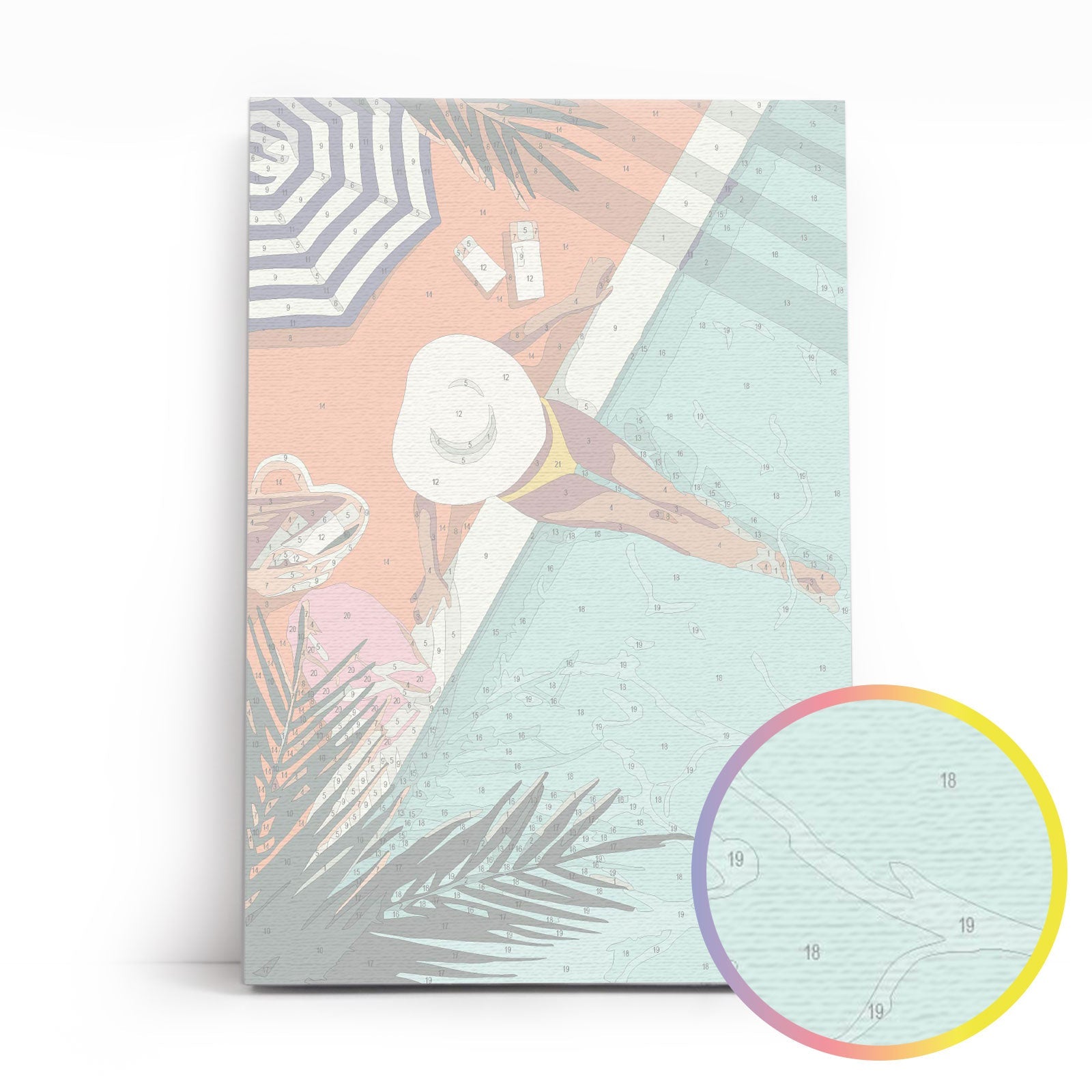 Paint by Numbers 20x30 cm | Vacation (MC1126e) – Painting by numbers | Varvikas.Shop