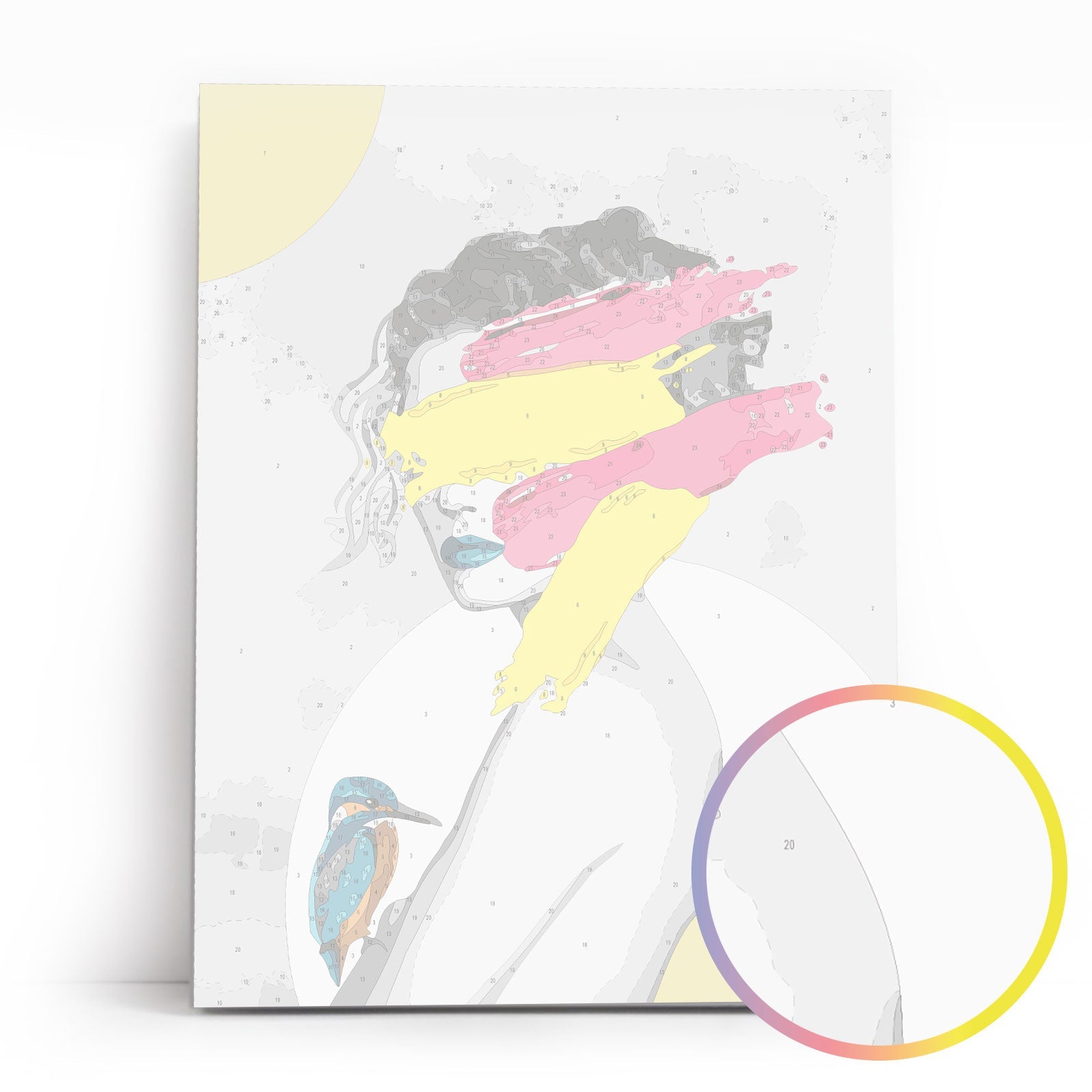 Paint by Numbers 30x40 cm | Abstraction (ME1139e) – Painting by numbers | Varvikas.Shop